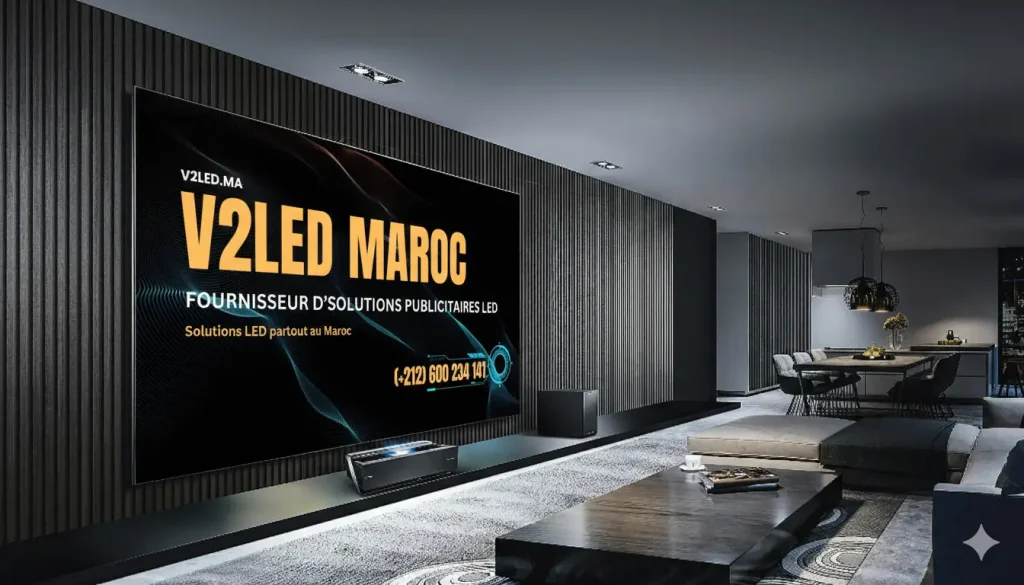 Écran LED intérieur pour entreprise au Maroc