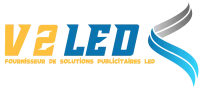 V2LED MAROC Logo 2026