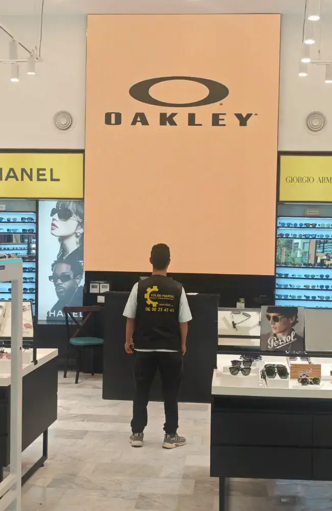 Solutions LED installé à Casablanca pour un événement corporate, affichage haute luminosité